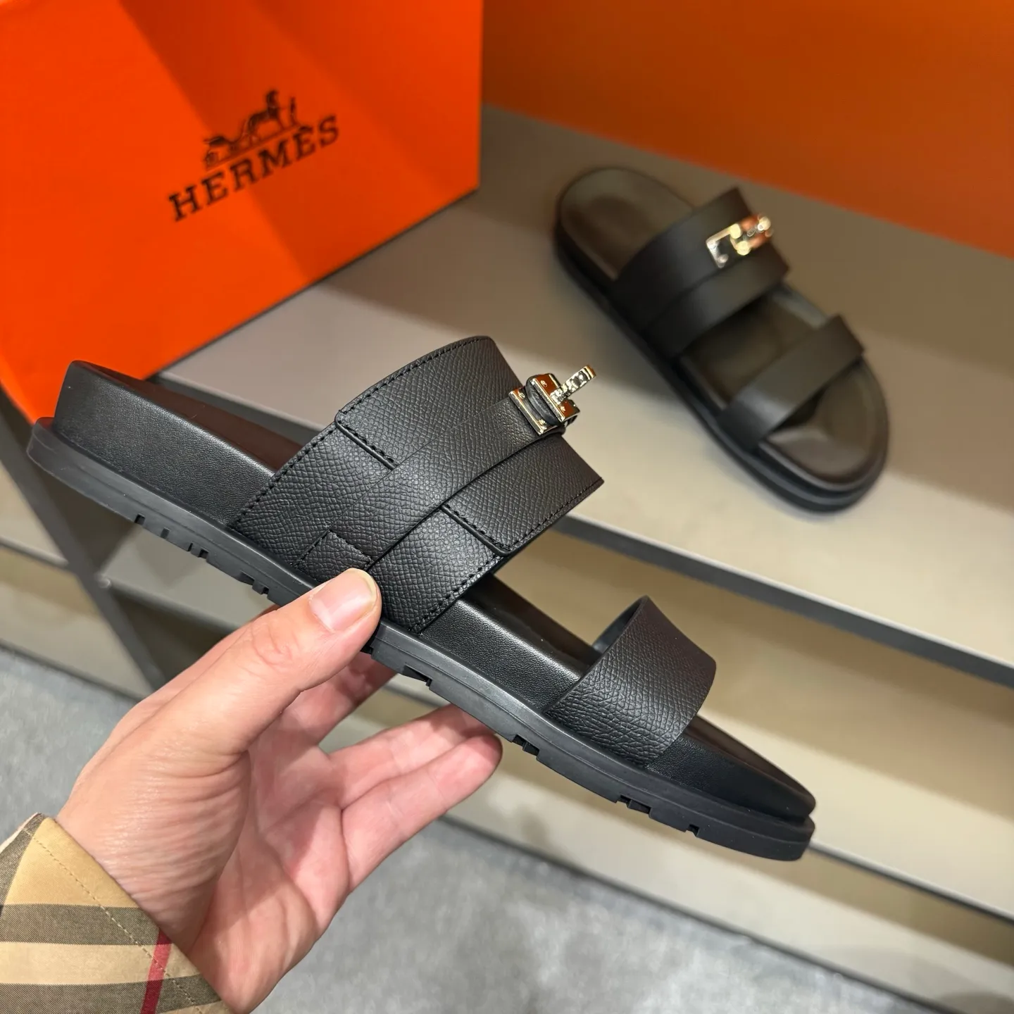 Men's shoes 💰300, size 38-45, the new 2014 summer Hermes shoes are the same as the original ones, handmade by masters! ❥High-end customization, exclusive products, the highest version in the industry⚠❥Using: Hermers upper: (pursuing top walking comfort) ✨Top quality on sale━━━━Hermes━━━━━